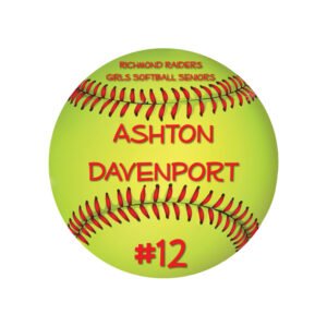 4" Baseball Sticker